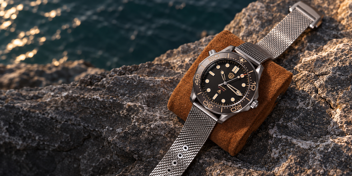 NTTD-Style Titanium Dive Watches