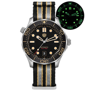 UK Warehouse- Watchdives WD007 Titanium NTTD Dive Watch