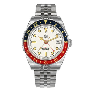 ★Weekly Deal★San Martin Vintage NH34 GMT Watch SN005