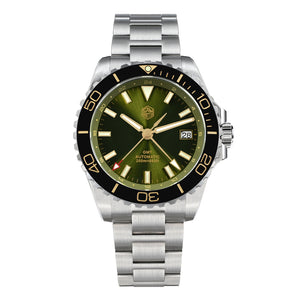 ★Anniversary Sale★San Martin 39mm Diver GMT Watch SN0136