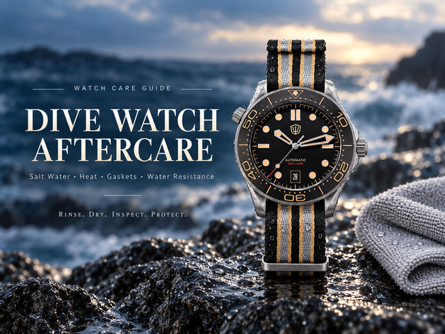 Dive Watch Aftercare: Salt Water, Heat, Gaskets & Water Resistance