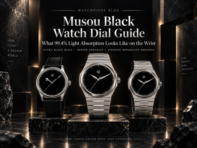 Musou Black Watch Dial Guide: What It Is, 99.4% Absorption & Current Models