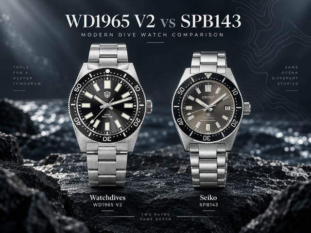 Watchdives WD1965 V2 vs Seiko SPB143: Quartz or Automatic?
