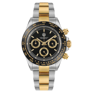 ★Weekly Deals★Watchdives WD16500 39mm VK63 Chronograph Watch