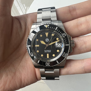 ★Pre-Owned★Watchdives x San Martin Vintage Milsubmariner Dive Watch - Limtied Edition