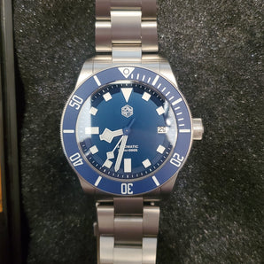 ★Pre-Owned★Watchdives x San Martin Titanium 39mm Dive Watch SN0121T-GA