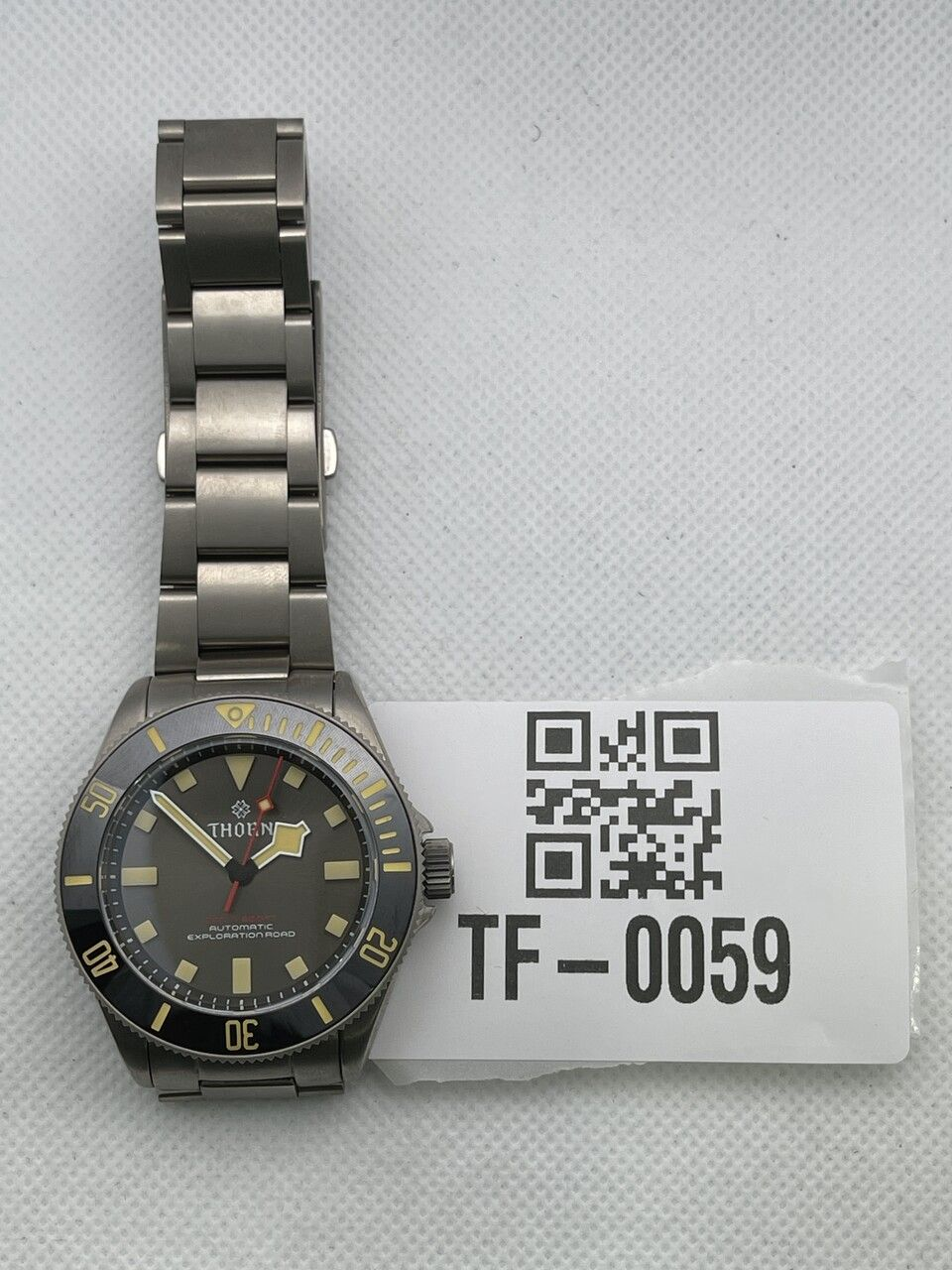 TACTICAL FROG Thorn T004 PT5000 - Orologio meccanico da uomo, 34 mm, con vetro zaffiro bombato, luminoso, resistente all'acqua fino a 100 m, Lunetta lucida, T004 TACTICAL FROG Thorn T004 PT5000 - Orologio meccanico da uomo, 34 mm, con vetro zaffiro bombato, luminoso, resistente all'acqua fino a 100 m, Lunetta lucida, T004
