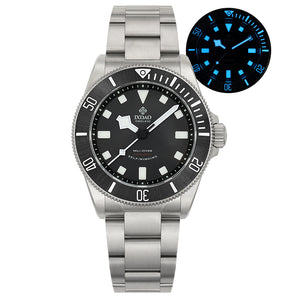 IXDAO Titanium 39mm Automatic Dive Watch & Free Nylon Band Gift