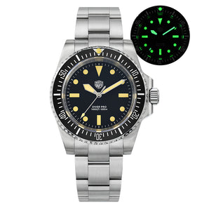 ★Choice Day★Watchdives WD1680Q Milsubmariner Quartz Dive Watch