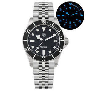 Watchdives x San Martin Classic 39mm Automatic Dive Watch SN0121GA