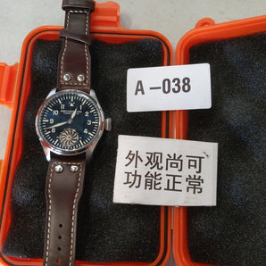 ★U.S. Pre-Owned★Hruodland 43mm ST3620 Retro Pilot  Watch
