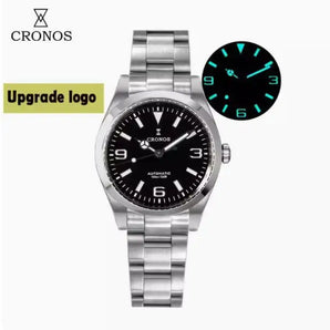 ★Halloween Sale★Cronos 36mm Explore NH35 Dive Watch L6019