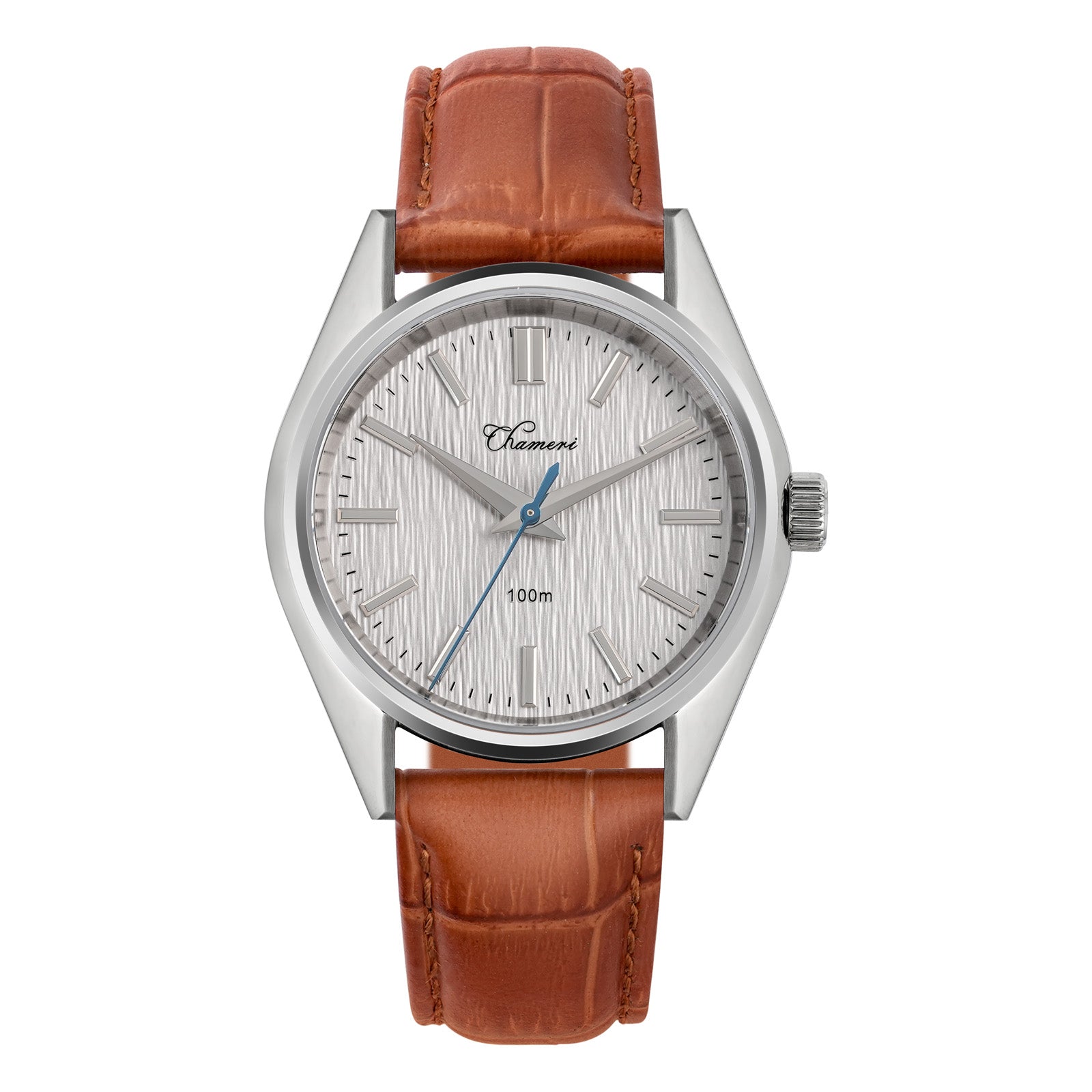 Buy Dress Watches - Chameri 37mm VH31 Quartz Watch GS04 - Watchdives ...