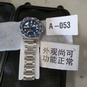 ★U.S. Pre-Owned★Watchdives x San Martin 39mm NH34 GMT Dive Watch SN0121B