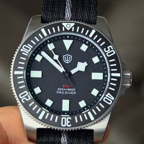 🔥EarlyBird🔥Watchdives 40mm EXD Titanium Diver Watch