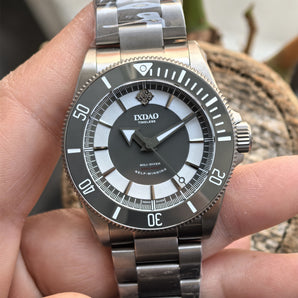 IXDAO Titanium 39mm Automatic Dive Watch & Free Nylon Band Gift