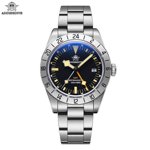 Addiesdive RONDA-515 BB GMT Quartz Watch