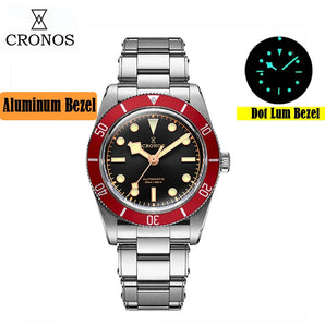 Cronos 37mm Vintage Diver Watch L6024 V2