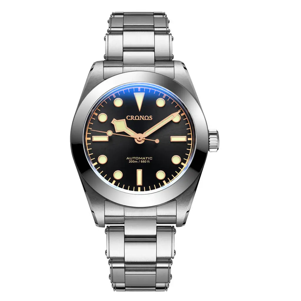 Cronos 39mm NH35 Snowflake Automatic Men Watch L6025 from the official product page