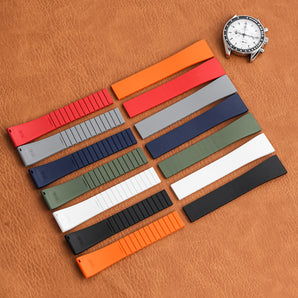 Cut-to-Size FKM Rubber Watch Strap