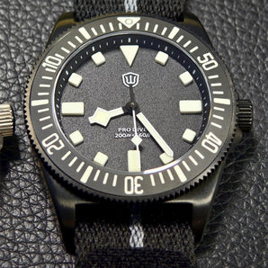 ★Weekly Deals★Watchdives 38mm EXD Titanium Diver Watch