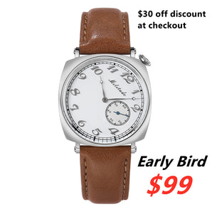 ★Early Bird★Militado 1921 36mm ST1701 Mechanical Watch