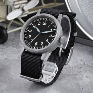 ★Sunshine Savings★Militado 37mm VH31 Pilot  Field Watch ML10