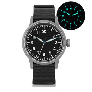 ★Black Friday★Militado 37mm VH31 Pilot  Field Watch ML10