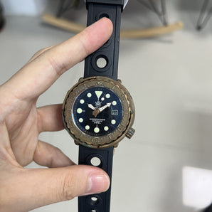 ★Pre-Owned★Steeldive 1975S Bronze Tuna NH35 Dive Watch