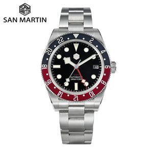 San Martin NH34 BB58 GMT Watch SN0109 V2