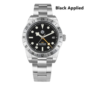 San Martin 39mm BB NH34 GMT Watch SN0054-GE