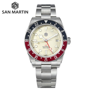 ★Anniversary Sale★San Martin NH34 BB58 GMT Watch SN0109 V2
