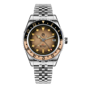 San Martin 40mm Vintage NH34 GMT Watch SN0134