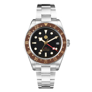 ★New Year Sale★San Martin NH34 BB58 GMT Watch SN0109 V2