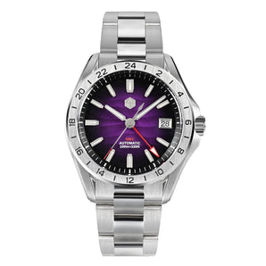 ★Weekly Deals★San Martin NH34 39mm GMT Watch SN0129