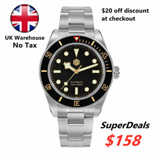 UK Warehouse - San Martin BB58 NH35 Automatic Watch SN008G