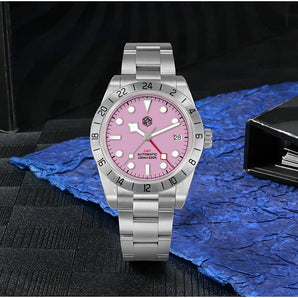 ★Weekly Deal★San Martin 39mm NH34 BB GMT Watch-SN0054G-C2
