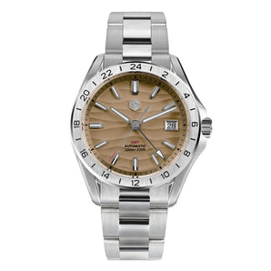 ★Anniversary Sale★San Martin NH34 39mm GMT Watch SN0129