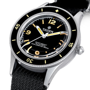 ★Weekly Deal★Thorn Vintage 50-Fathoms Dive Watch