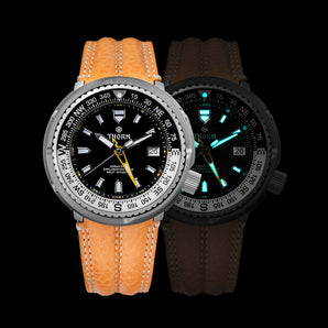 ★Anniversary Sale★Thorn T012 Titanium NH34 GMT Diver Watch