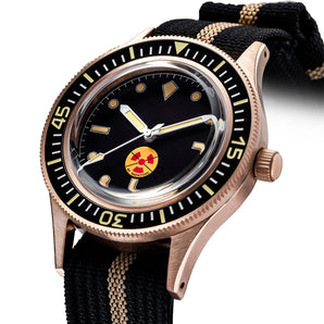 ★Anniversary Sale★Thorn Retro 50-fathoms Bronze Diver Watch