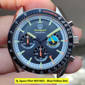 ★WeeklyDeals★Watchdives 39mm VK63 Chronograph Watch WD1863