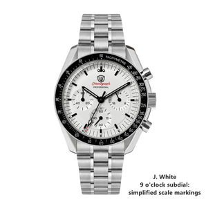 ★WeeklyDeal★Watchdives 39mm VK63 Chronograph Watch WD1863