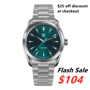 ★Flash Sale★Watchdives WD0006 38mm VH31 Men Watch