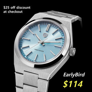 ⚡EarlyBird⚡Watchdives WD0012 Vintage VH31 Men Watch