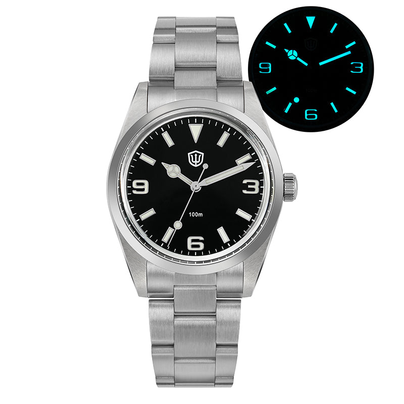 Watchdives WD1016 37mm VH31 Explore Men Watch V3