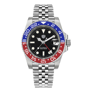 Watchdives WD16760 NH34 Sub GMT Watch