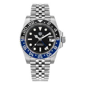 ★Pre-Owned★Watchdives WD16760 NH34 Sub GMT Watch