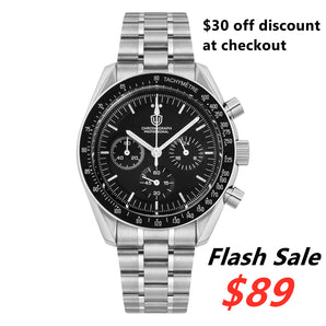 ★Flash Sale★Watchdives WD1860 VK63 Chronograph Watch