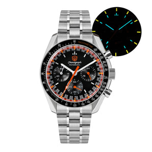 ★WeeklyDeal★Watchdives 39mm VK63 Chronograph Watch WD1863